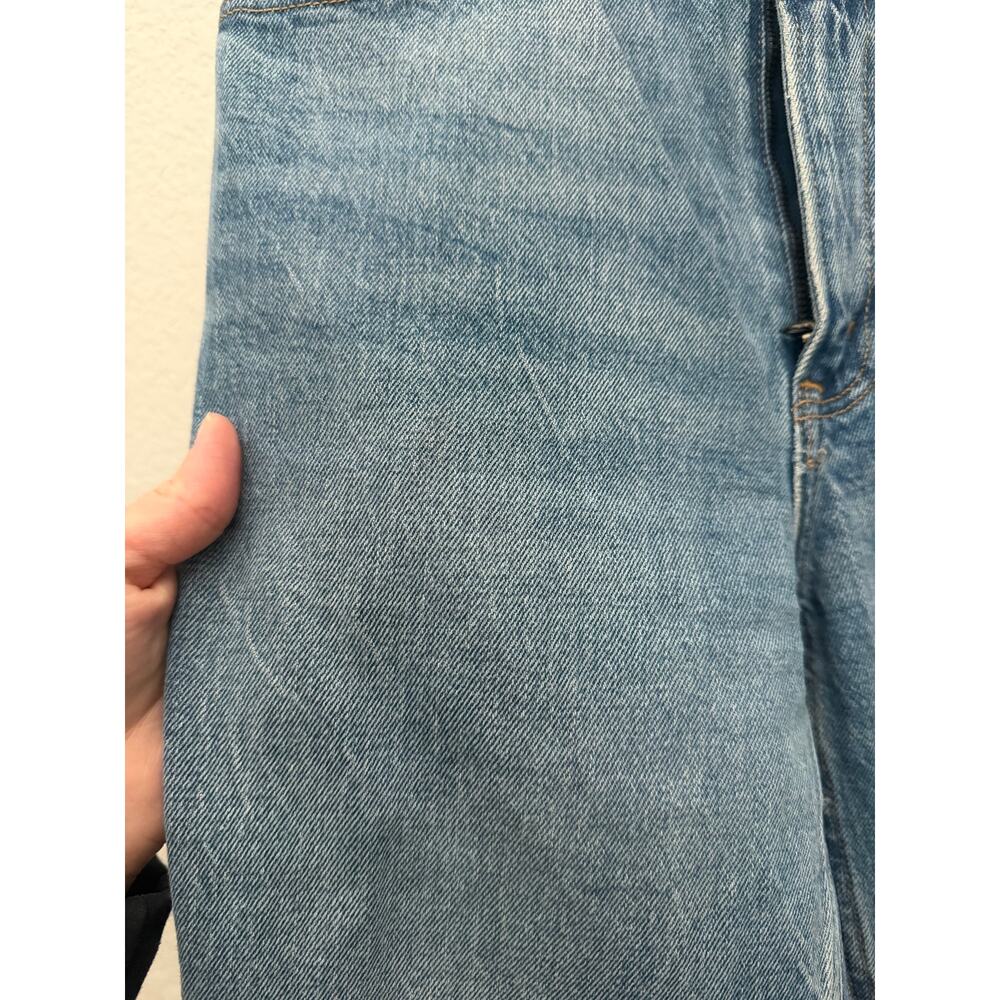 Abercrombie The 90s Straight Ultra High Rise Jeans Medium Wash Size 25 - Picture 2 of 7